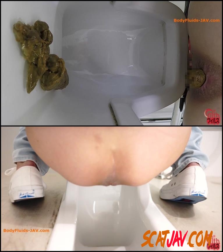 BFFF-150 Hidden camera in public toilet filming female poop (218.2034_BFFF-...