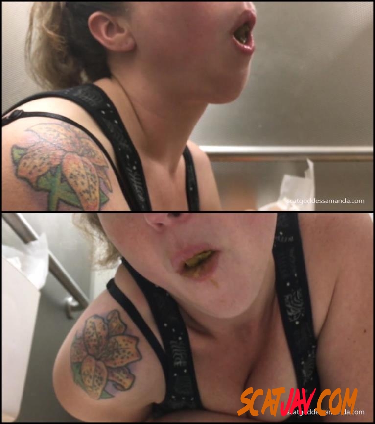 [Special #234] Woman amateur shitting in public toilet and suck turd (012.0234_BFSpec-234 | 2018 | FullHD) (606 MB)